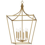 Clifton Pendant - Natural Aged Brass