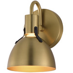 Dusk Wall Sconce - Satin Brass