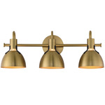 Dusk Bathroom Vanity Light - Satin Brass