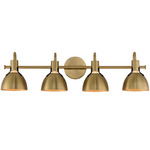 Dusk Bathroom Vanity Light - Satin Brass