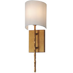 Martel Wall Sconce - Etruscan Gold / White