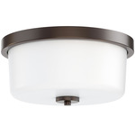 Fuller Ceiling Light - Oil Rubbed Bronze / White