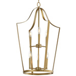 Arden Pendant - Natural Aged Brass