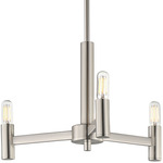 Emana Chandelier - Satin Nickel
