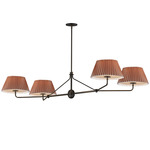 Dunbridge Linear Pendant - Antique Bronze / Rustic Beige / Rustic Beige