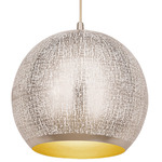 Aurelia Pendant - Arctic White