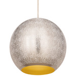 Aurelia Pendant - Arctic White