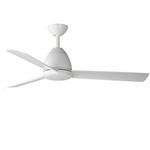 Seaborne Outdoor Ceiling Fan - Matte White