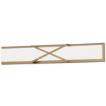 Dexter Wall Sconce - Natural Aged Brass / White