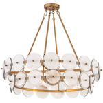 Kintrel Pendant - Legacy Brass / Alabaster