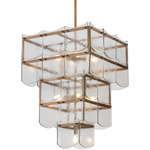 Kiori Pendant - Legacy Brass / Clear