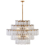 Vionne Pendant - Legacy Brass / Clear