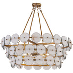 Kintrel Pendant - Legacy Brass / Alabaster