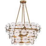 Kintrel Pendant - Legacy Brass / Alabaster