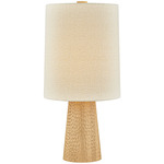 Jones Table Lamp - Aged Brass / Boucle