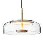 Blossi Pendant - Nordic Gold / Clear