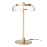 Blossi Table Lamp - Nordic Gold / Clear