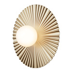 Liila Muuse Wall / Ceiling Light - Nordic Gold / Opal