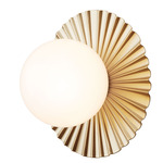 Liila Muuse Wall / Ceiling Light - Nordic Gold / Opal