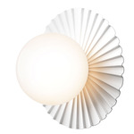 Liila Muuse Wall / Ceiling Light - White / Opal