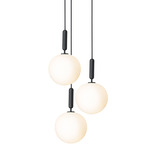 Miira Multi Light Pendant - Rock Grey / Opal