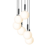 Miira Multi Light Pendant - Rock Grey / Opal