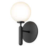 Miira Wall Sconce - Rock Grey / Opal