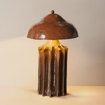 Arbor Large Table Lamp - Rust Ceramic