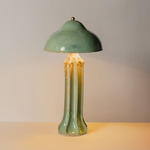 Arbor Slim Table Lamp - Sea Green Ceramic