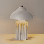Arbor Squat Table Lamp - Wax Ceramic