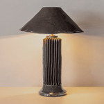 Silo Slim Table Lamp - Charcoal Ceramic