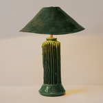 Silo Slim Table Lamp - Forest Green Ceramic