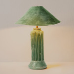 Silo Slim Table Lamp - Sea Green Ceramic