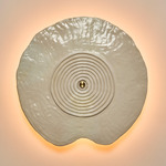 Resonance I Wall Light - Gloss White Ceramic