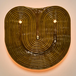 Resonance III Wall Light - Lichen Yellow Ceramic