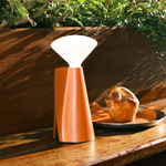 Mantle Portable Lamp - Claycourt Orange / White
