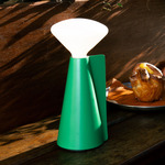 Mantle Portable Lamp - Fields Green / White
