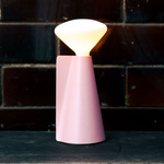 Mantle Portable Lamp - Peony Pink / White