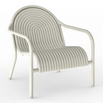 Groove Outdoor Lounge Chair - Putty
