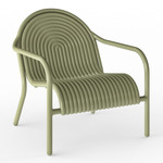 Groove Outdoor Lounge Chair - Moss