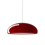 Pangen Pendant - Chrome / Red