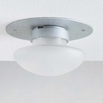 Sillaba Line Voltage Wall or Ceiling Lamp - Gray / White