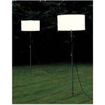Harry Floor Lamp - White / White