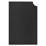 Arid Wall Tile - Ebony Black