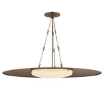 Anoka Pendant - Heritage Bronze / Opal Glossy