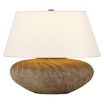 Arlin Table Lamp - Black Patina / Off White