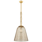 Bleecker Pendant - Aged Brass / Light Bronze