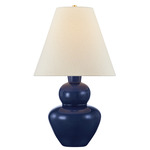 Dumont Table Lamp - Blue / White