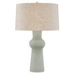 Heathway Table Lamp - Jade / Natural Linen