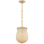 Nevins Pendant - Aged Brass / Champagne